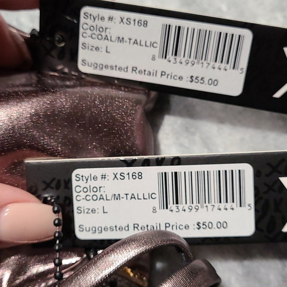 NWT Metallic Bikini set - Picture 3 of 6